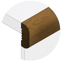 Powerhold LVT Natchez Adjustable Stair Nose 059 - Whinchester