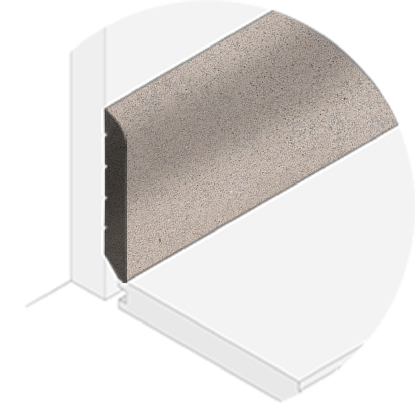 Powerhold LVT Verity 2.5mm Wall Base 294 - Pumice